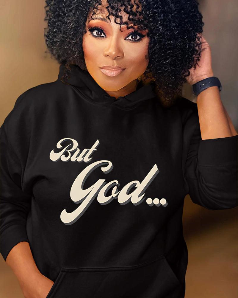 But God jesus Long-sleeved Hoodies