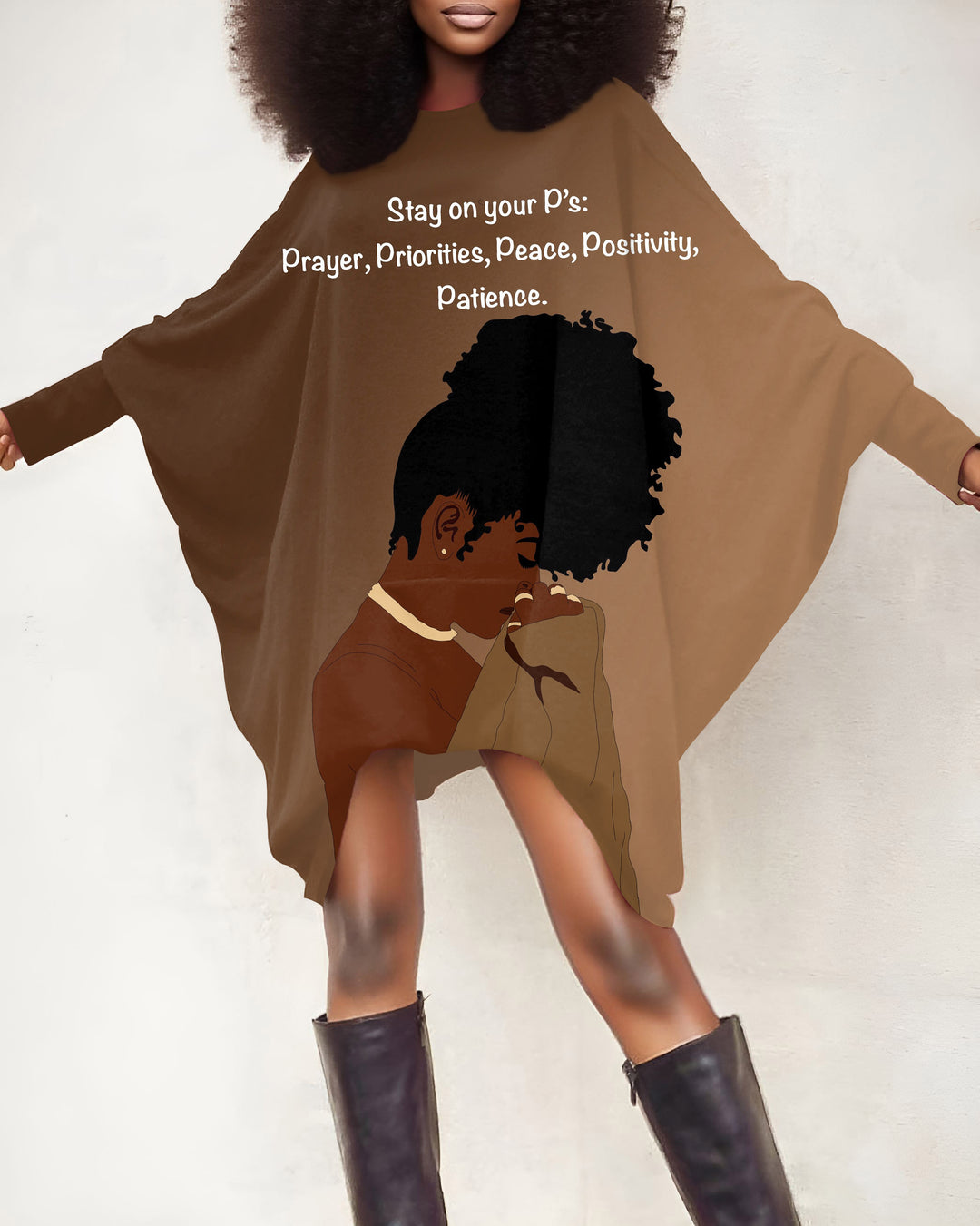 Stay On Your P's Oversized Tunic