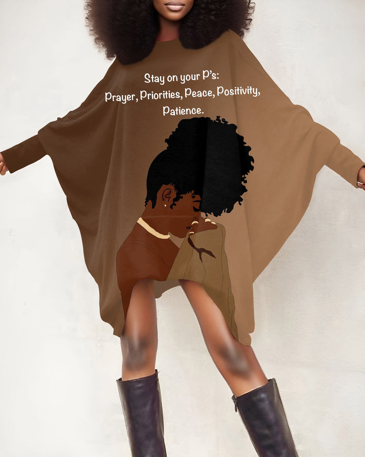 Stay On Your P's Oversized Tunic