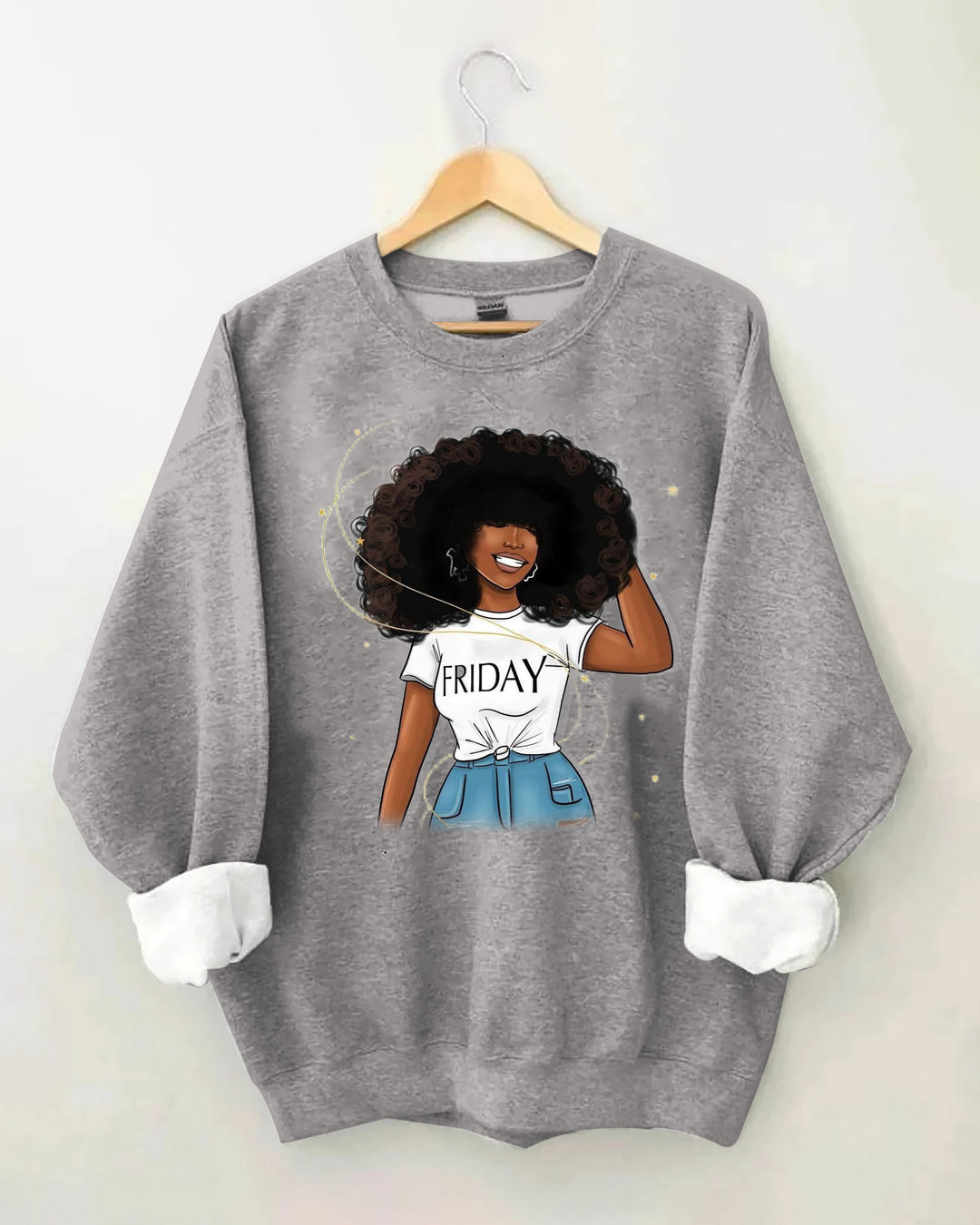 Happy Friday Crewneck Sweatshirt