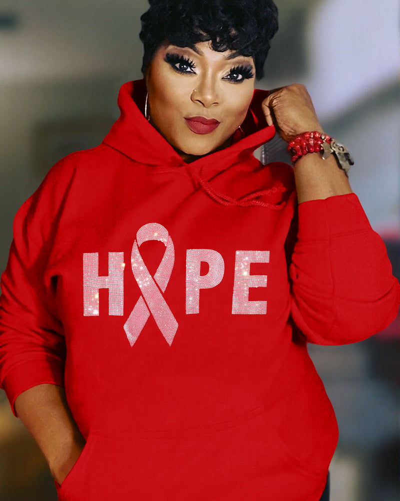 Awareness Hope Long Sleeve Hoodies