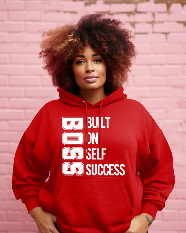 Business Owner Boss Letters Long Sleeve Hoodies