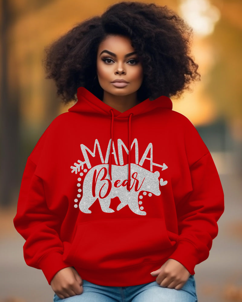 Mama Bear Long Sleeve Hoodies