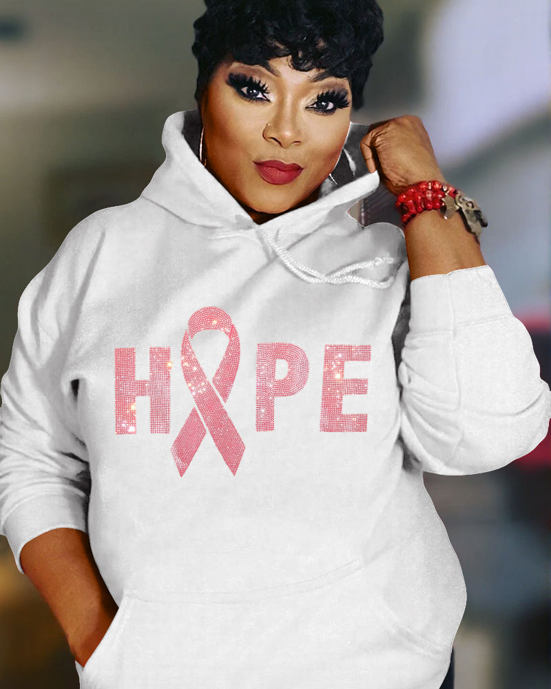 Awareness Hope Long Sleeve Hoodies