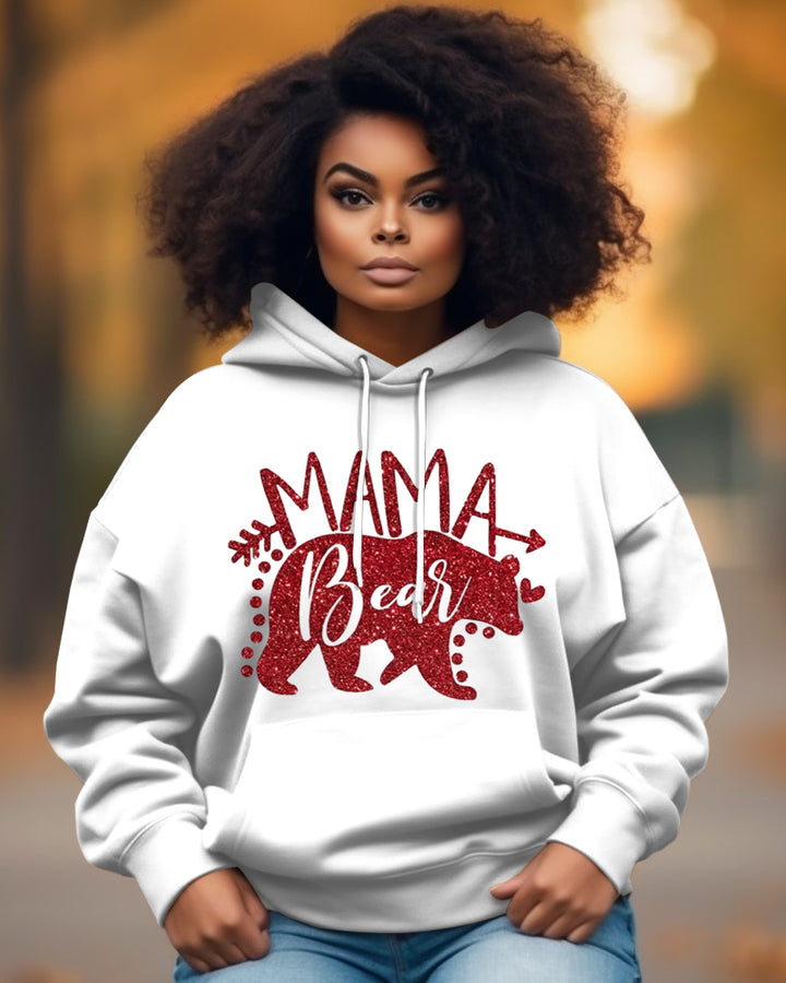 Mama Bear Long Sleeve Hoodies