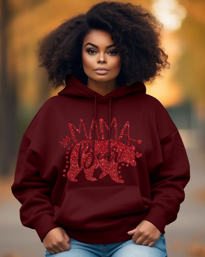 Mama Bear Long Sleeve Hoodies