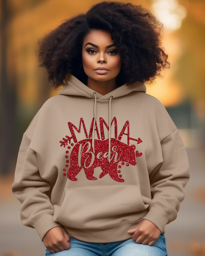 Mama Bear Long Sleeve Hoodies