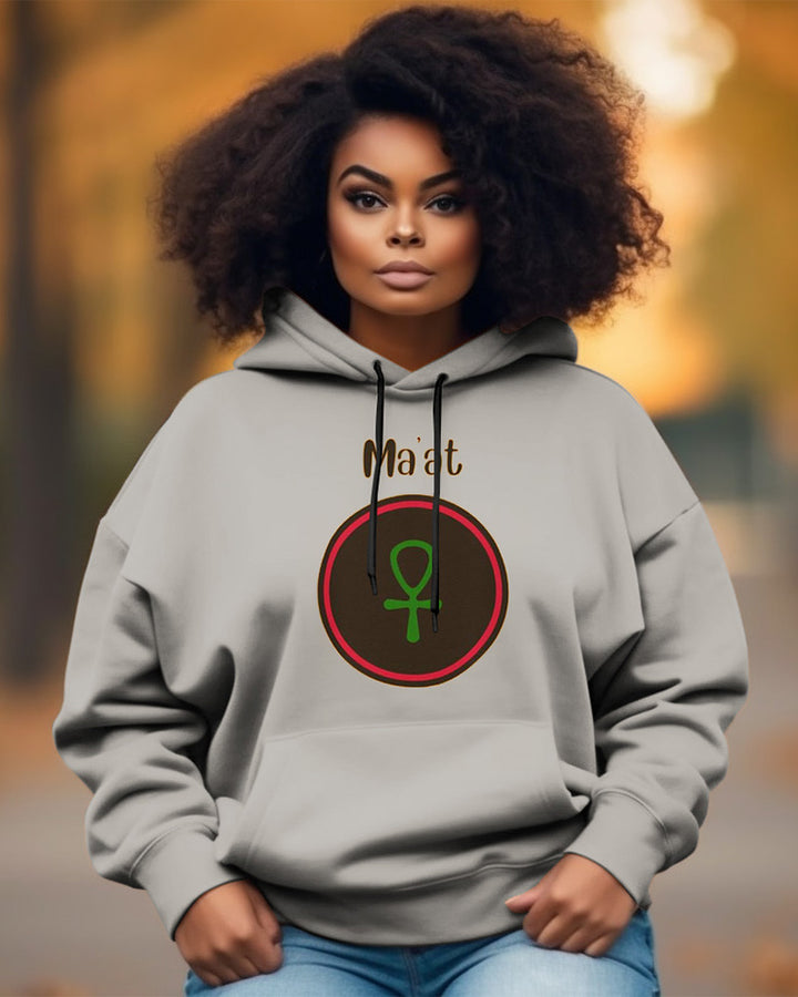 Maat Ankh Pan African Long-sleeved Hoodie