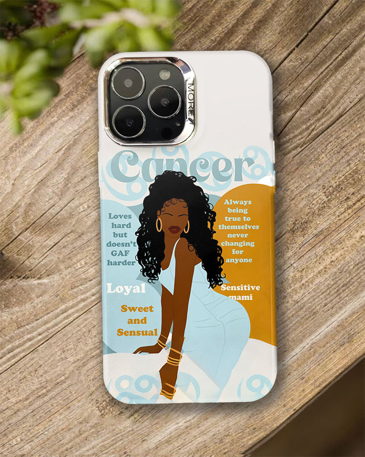 Cancer Girly Season Print IPhone Case
