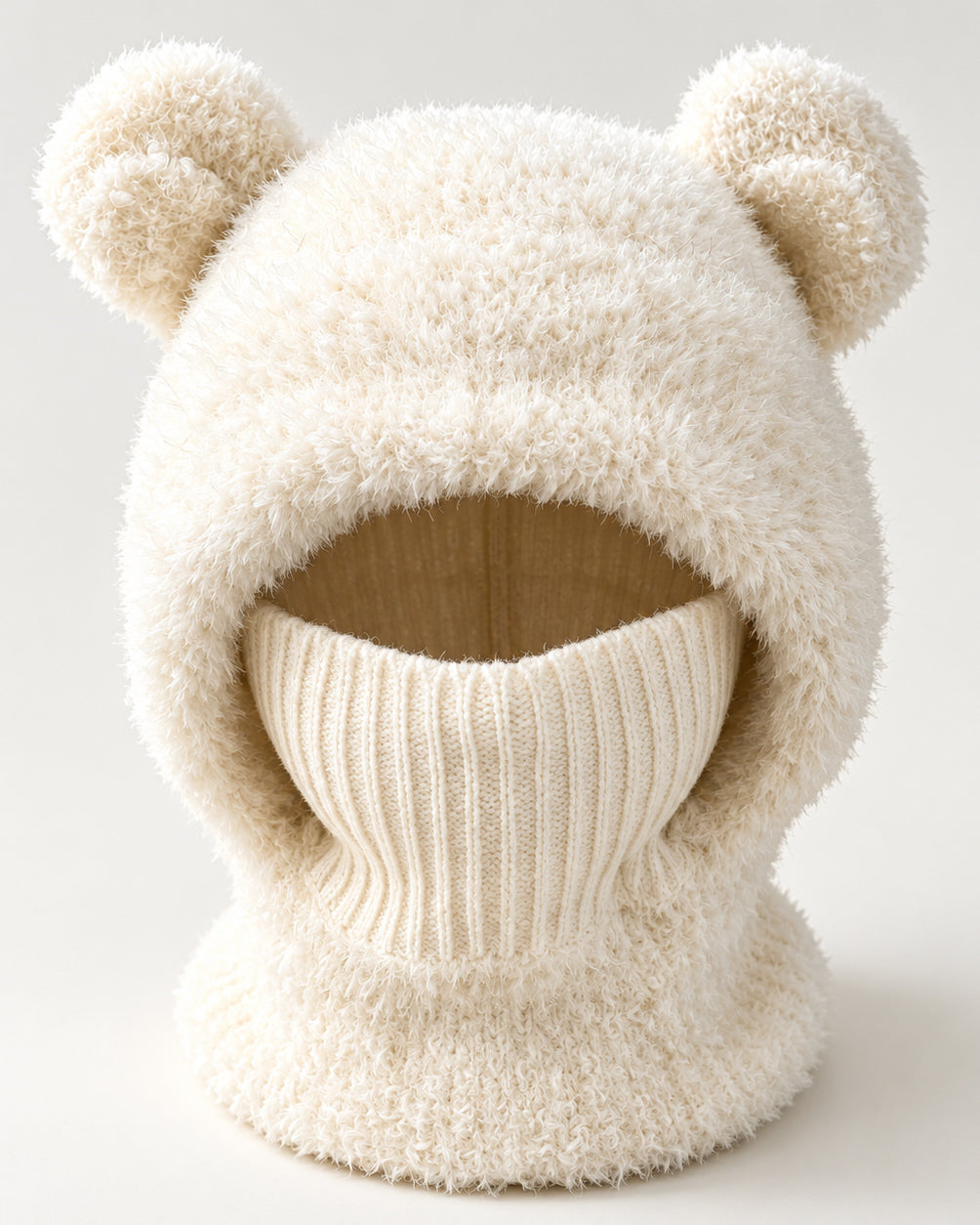 Stylish and Cute Bear Ear Design Windproof Hat