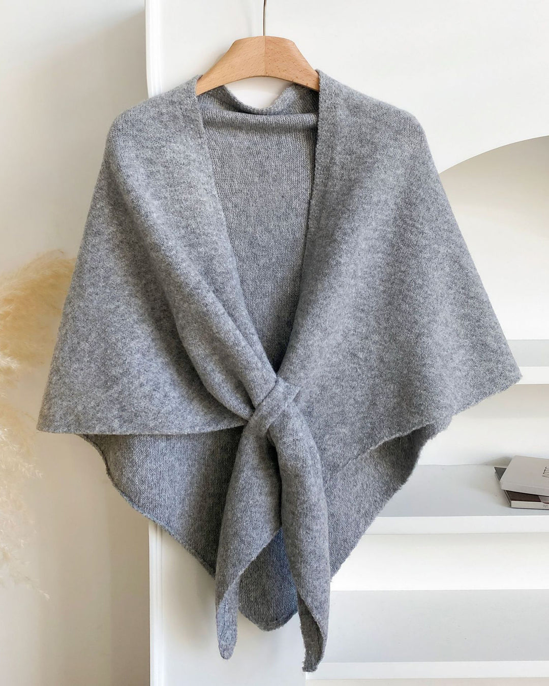 Women's Solid Color Shawl Scarf, Casual Soft Comfortable for Daily Wear
