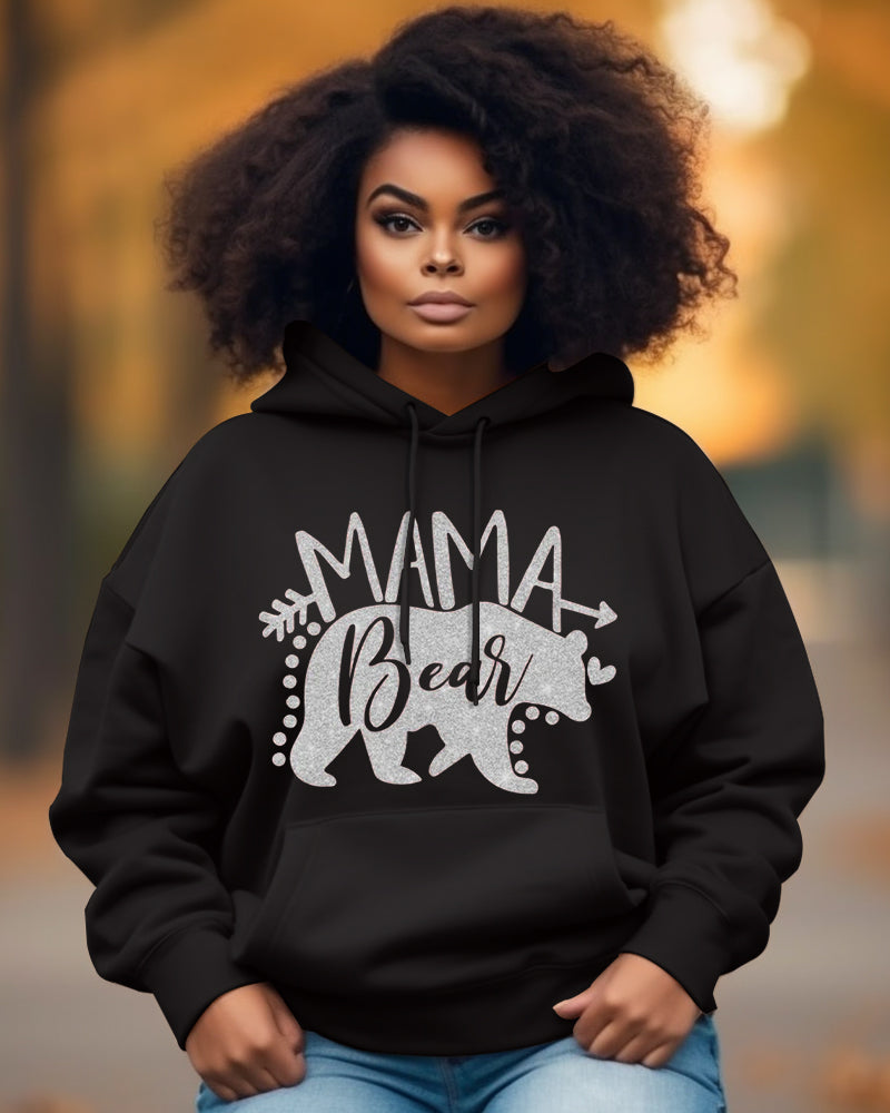 Mama Bear Long Sleeve Hoodies