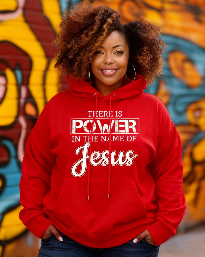 Power In The Name of Jesus Love Long-sleeved Hoodies