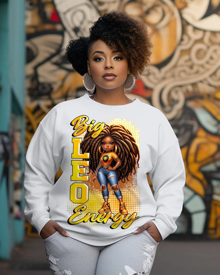 Big Leo Energy Crewneck Sweatshirt