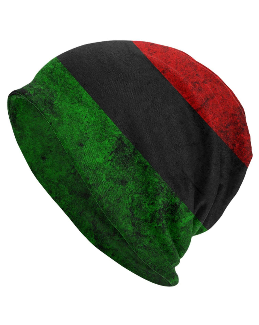 Reggae Stripe Color Block Beanie