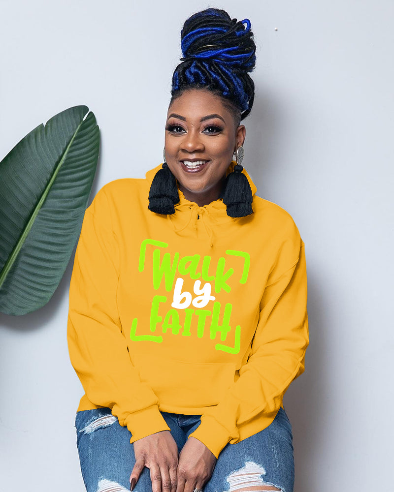 Walk By Faith Long Sleeve Hoodies
