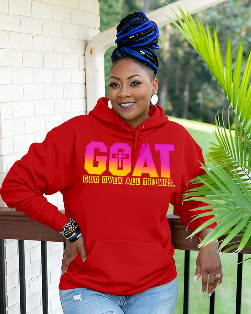 God Over All Things Long Sleeve Hoodies