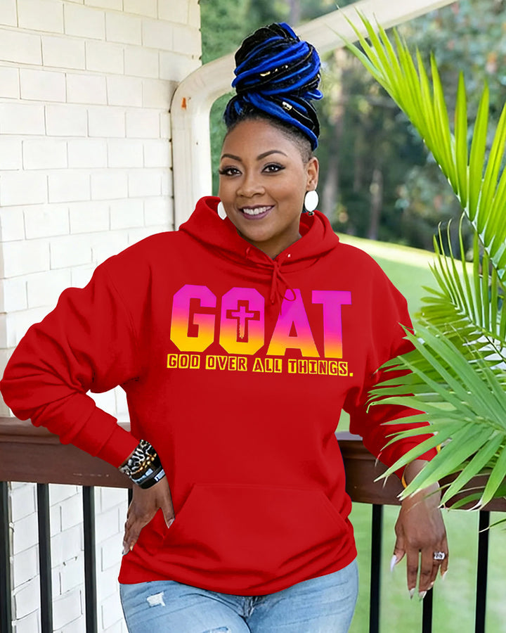 God Over All Things Long Sleeve Hoodies