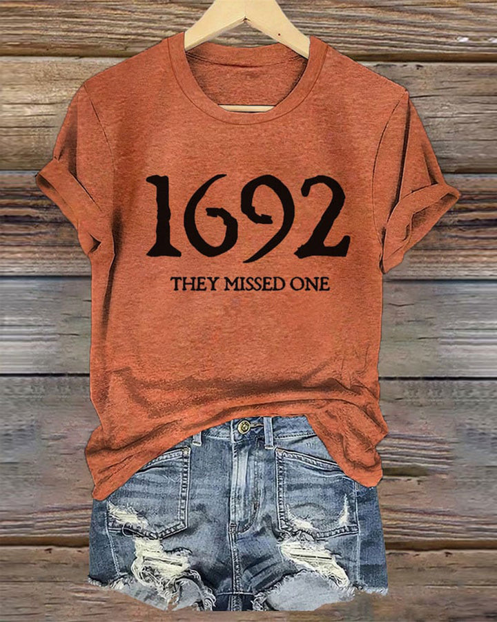 1692 They Missed One Halloween T-Shirt
