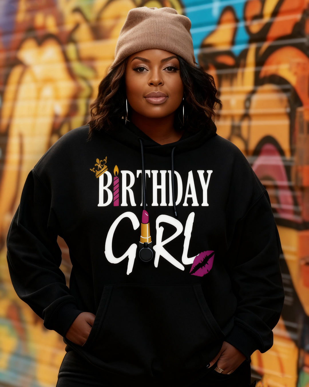 Women'S Birthday Graphic Long-sleeved Hoodies