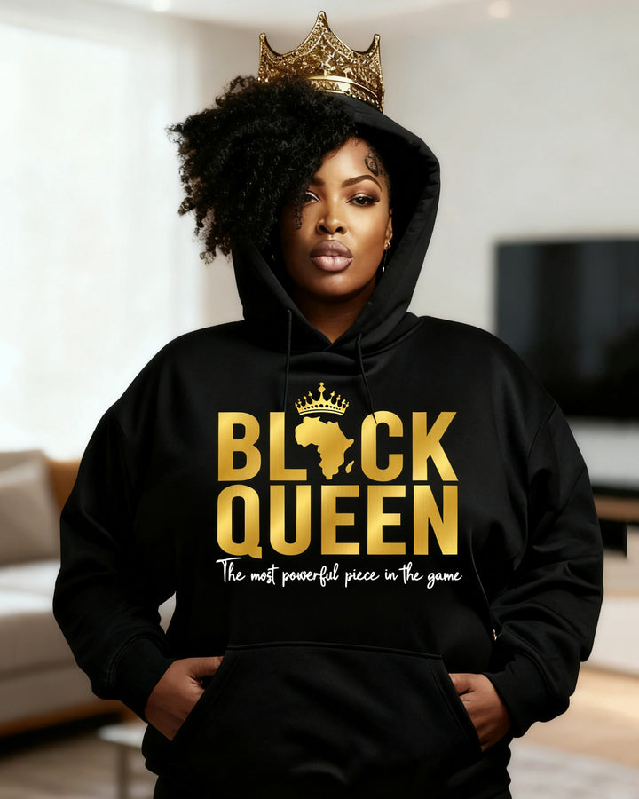 Black Crown Queen Long-sleeved Hoodies