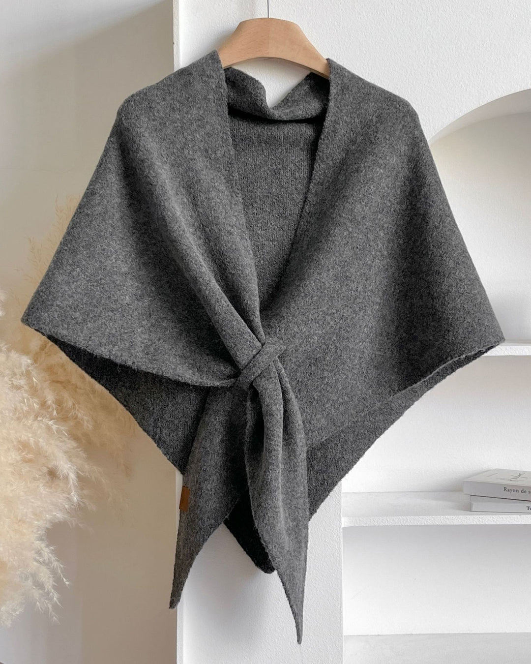 Women's Solid Color Shawl Scarf, Casual Soft Comfortable for Daily Wear