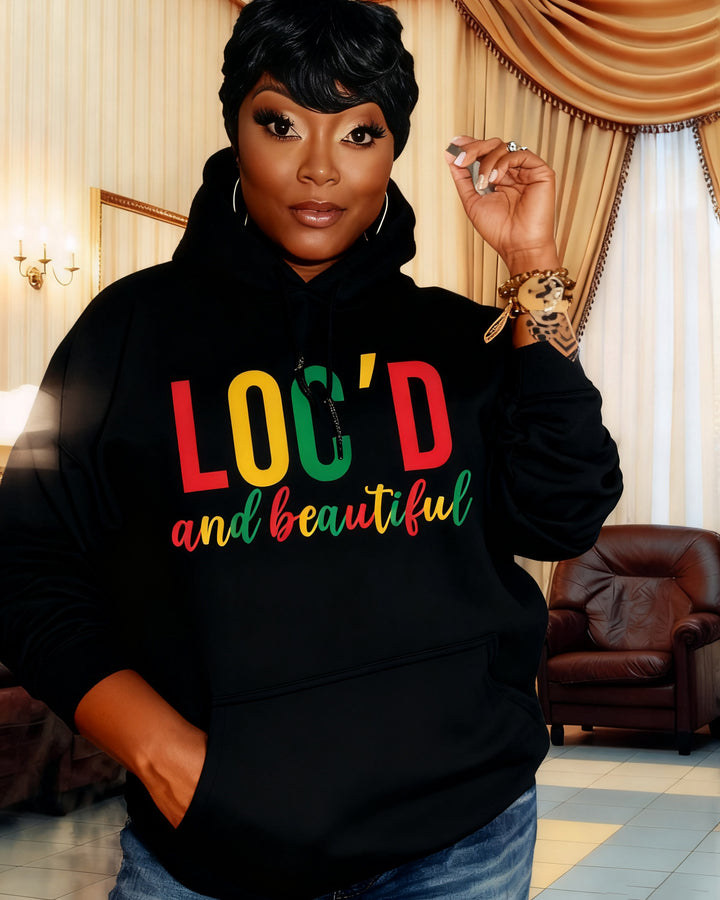 Loc'd and Beautiful Long-sleeved Hoodies