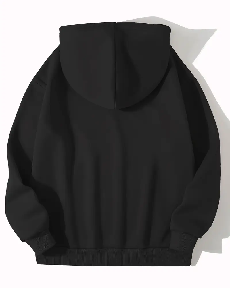 Casual Simple Music Note & Heart Cotton Long Sleeve Hoodies