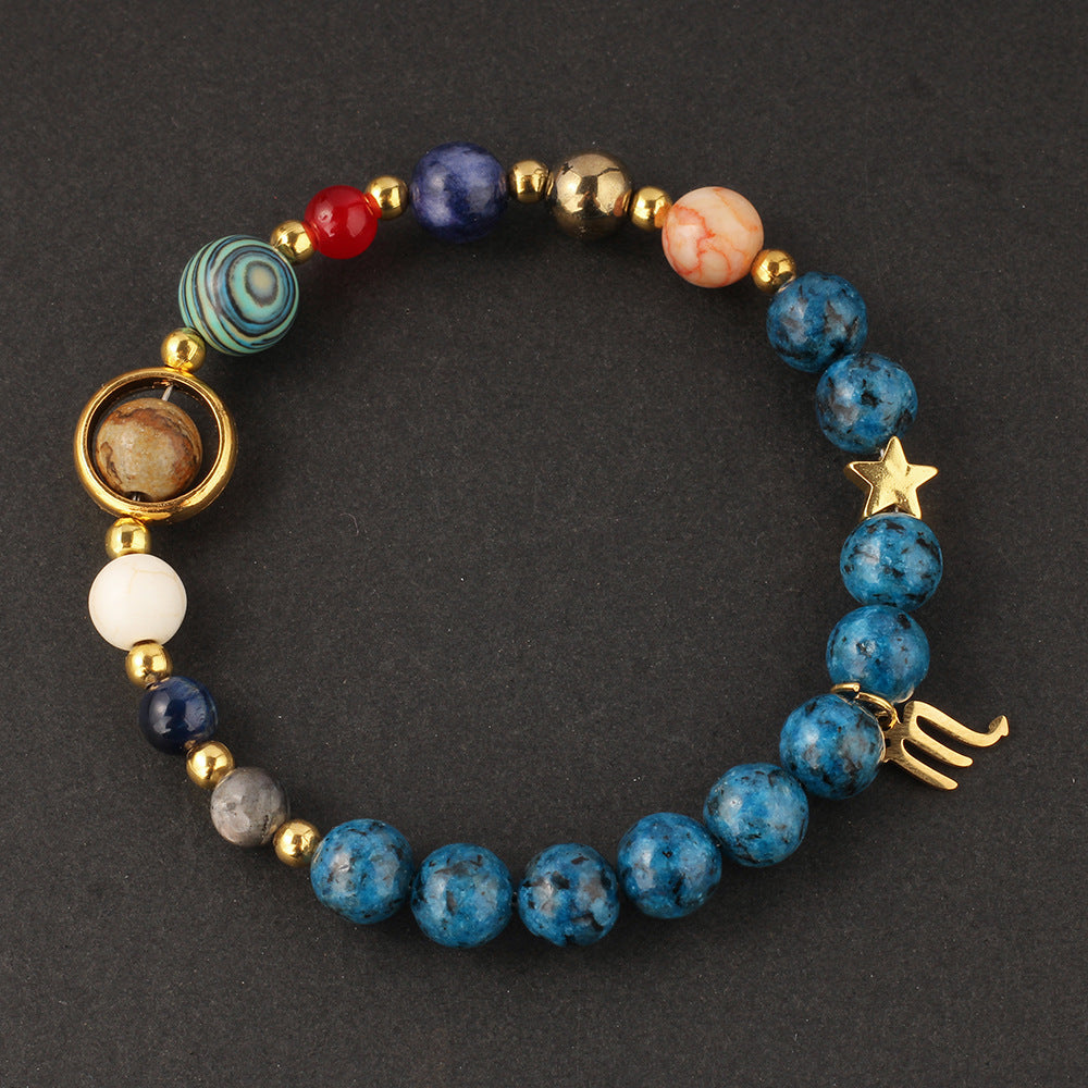 Planet 12 Constellation Logo Unisex Bracelet