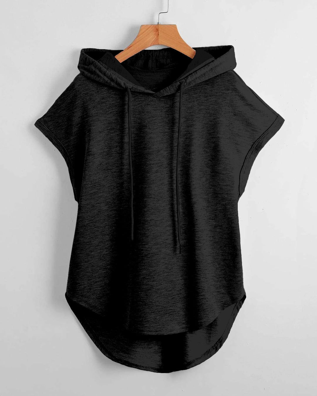 PERSONALIZED CUSTOM WOMEN'S SHORT-SLEEVED HOODED T-SHIRTS