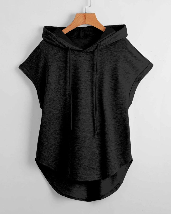 PERSONALIZED CUSTOM WOMEN'S SHORT-SLEEVED HOODED T-SHIRTS