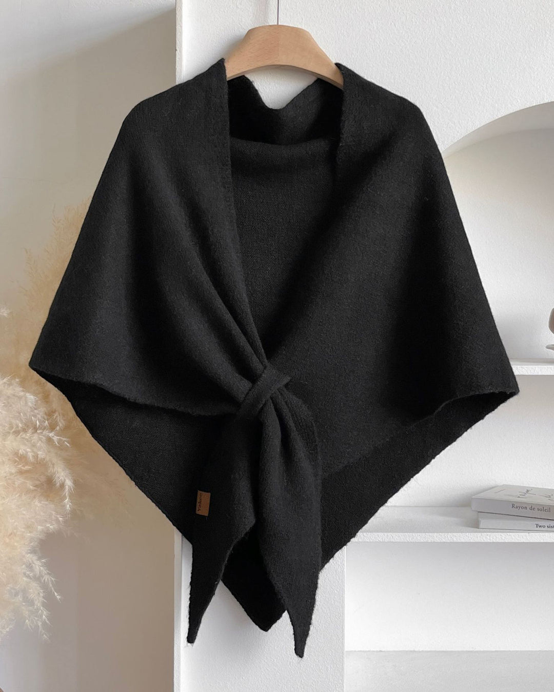 Women's Solid Color Shawl Scarf, Casual Soft Comfortable for Daily Wear