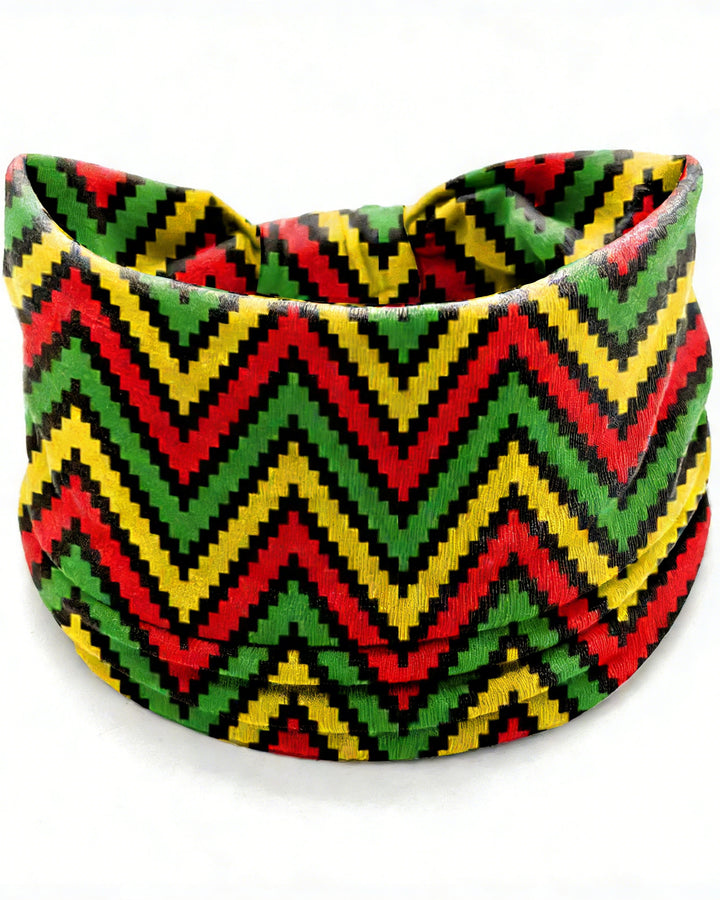 African Printed Boho Headband for Women