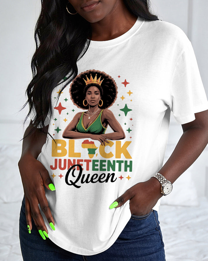 Black June Festival Queen Black June Festival Printed Cotton Tee