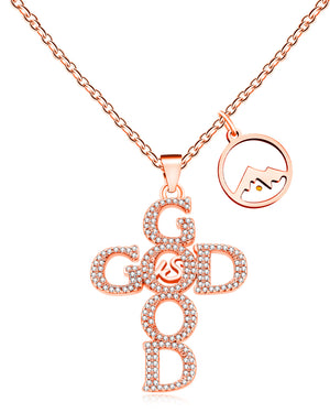 Rose gold mountain