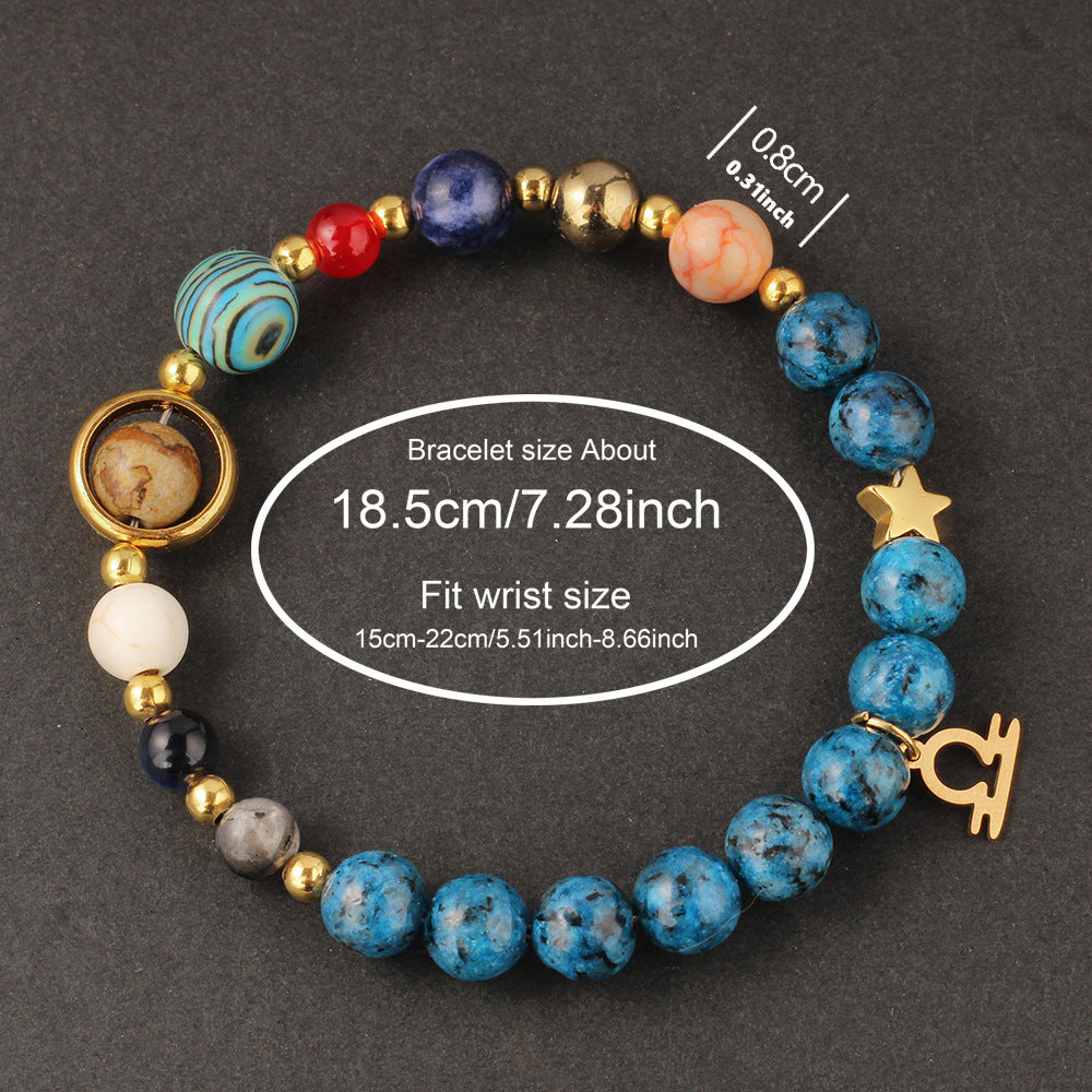 Planet 12 Constellation Logo Unisex Bracelet