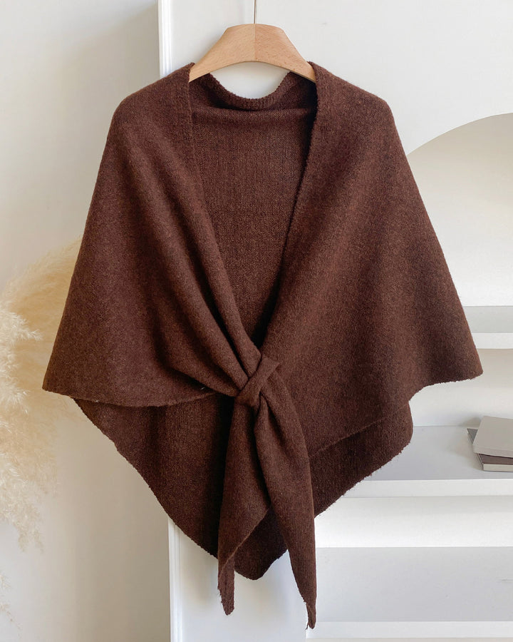 Women's Solid Color Shawl Scarf, Casual Soft Comfortable for Daily Wear
