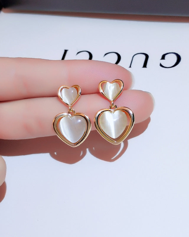 Gold Elegant Design Earrings