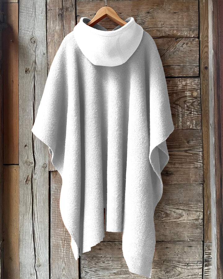 Women Who Fight for Freedom Fleece Hooded Loose Cape