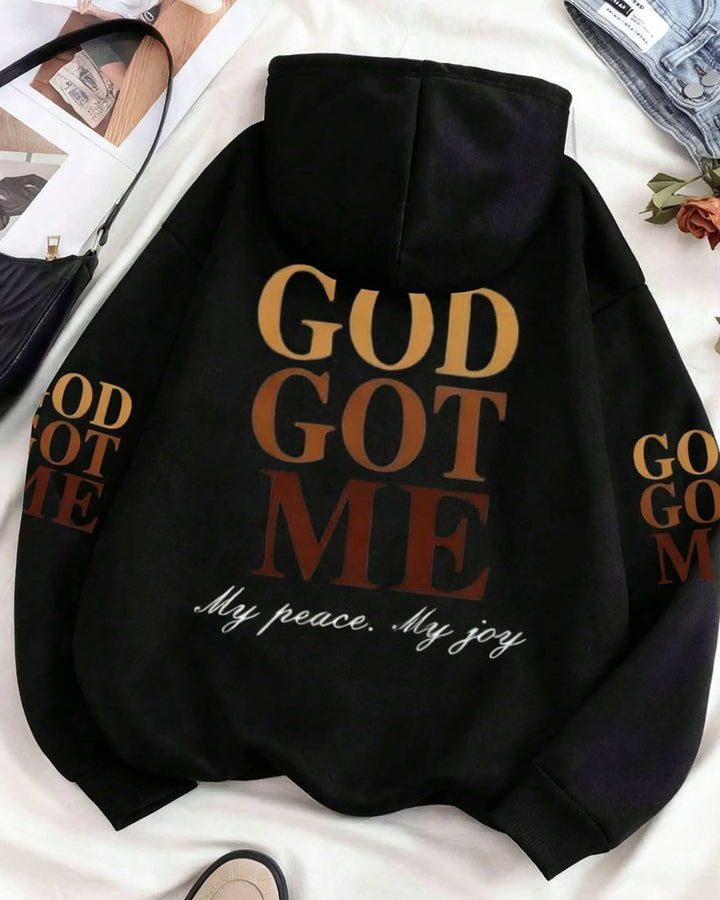 God Got Me My Peace My Joy Long-sleeved Hoodies