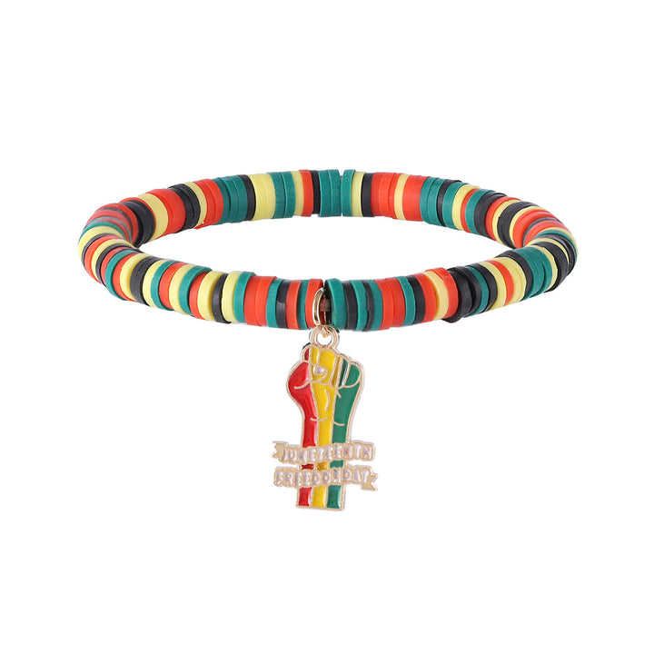 Juneteenth Simple Elastic Adjustable Bracelet