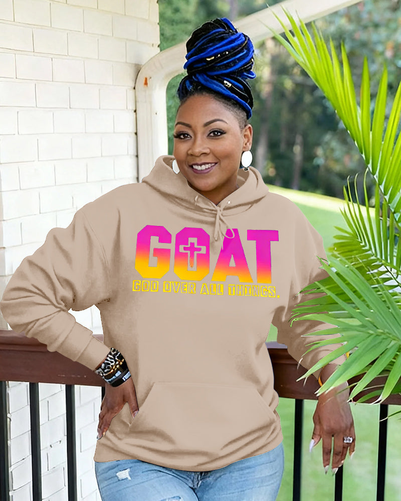 God Over All Things Long Sleeve Hoodies