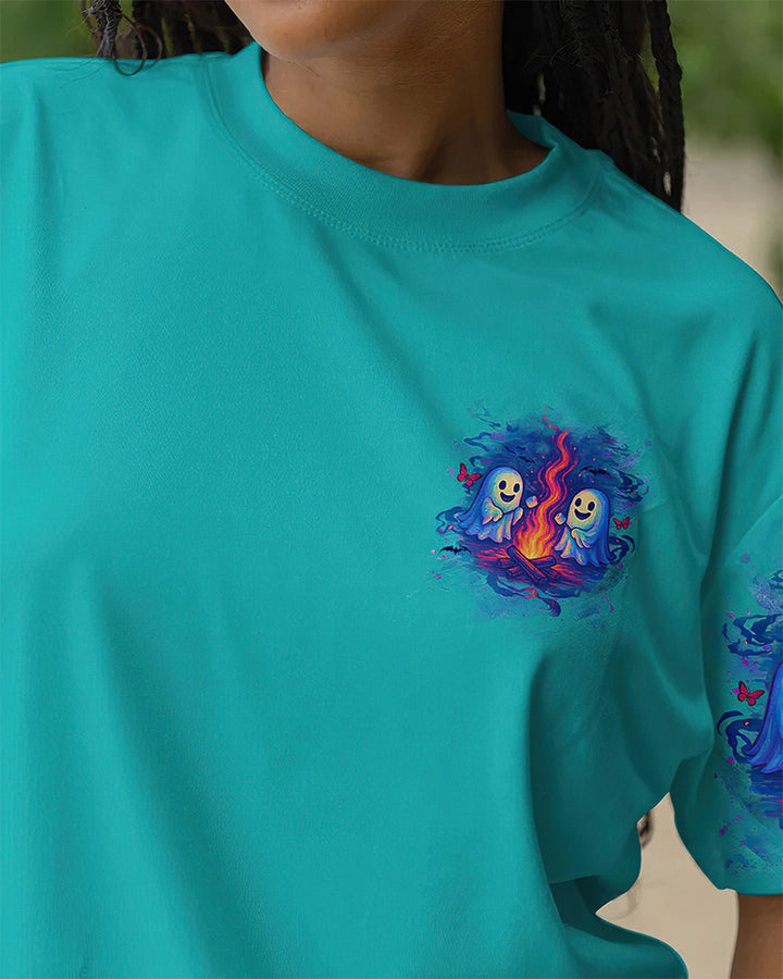 Making Memories One Campfire At A Time Halloween All Over Print T-Shirt