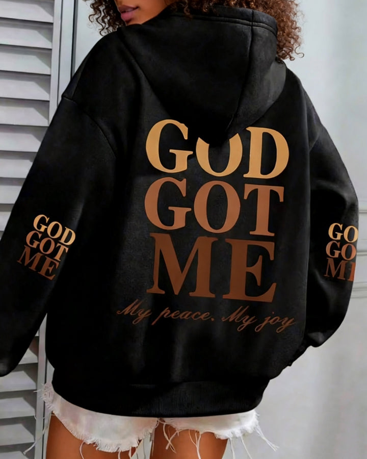God Got Me My Peace My Joy Long-sleeved Hoodies