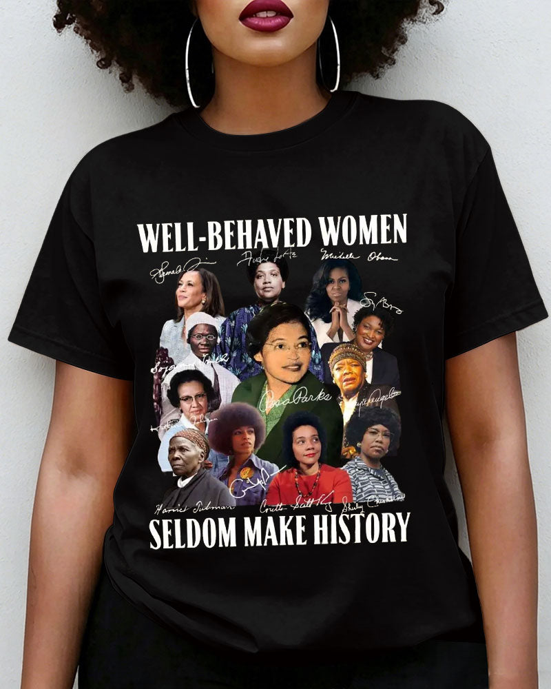 100% Cotton African American Pride Crew Neck Short Sleeve Tshirt