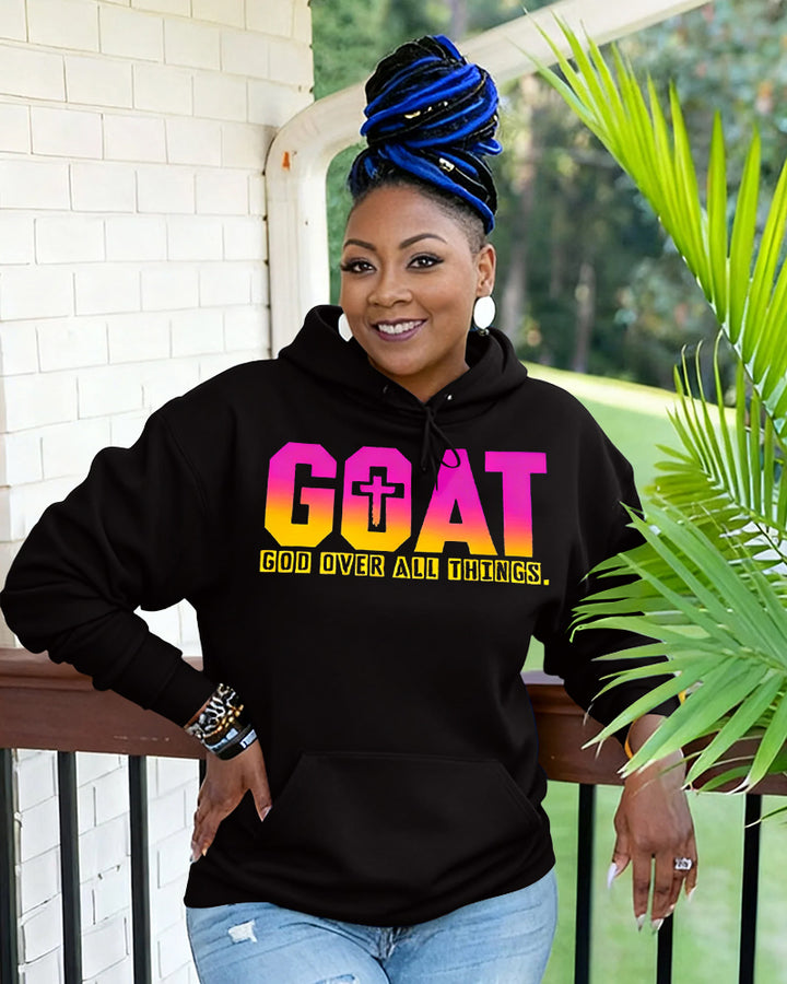 God Over All Things Long Sleeve Hoodies