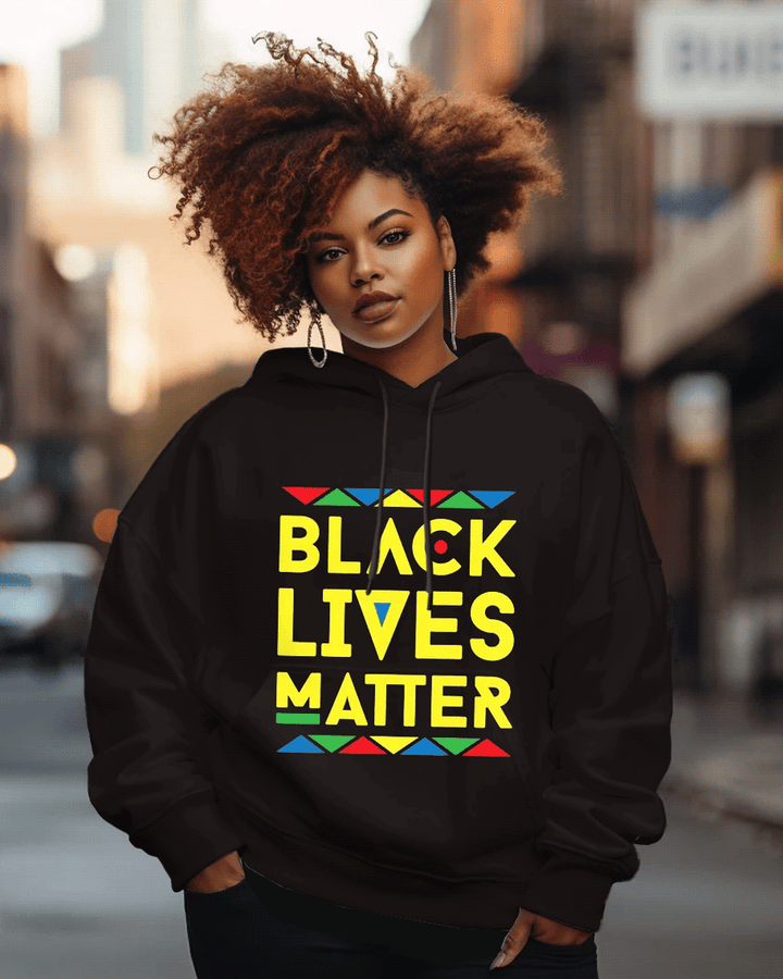Black History Black Lives Matter Long-sleeved Hoodie