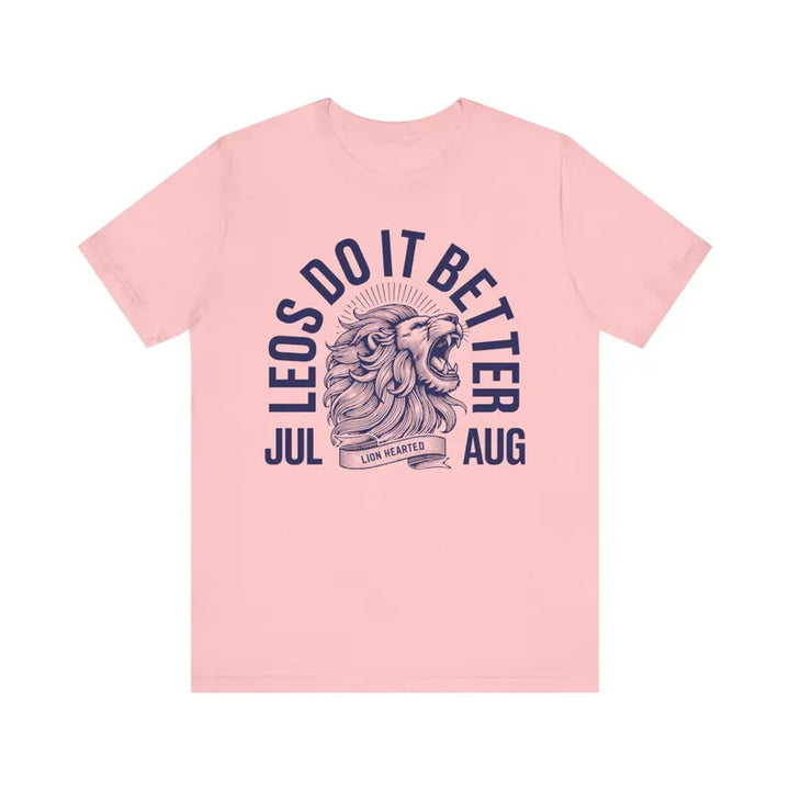 Leos Do It Better Crew Neck Short Sleeve Cotton T-Shirt