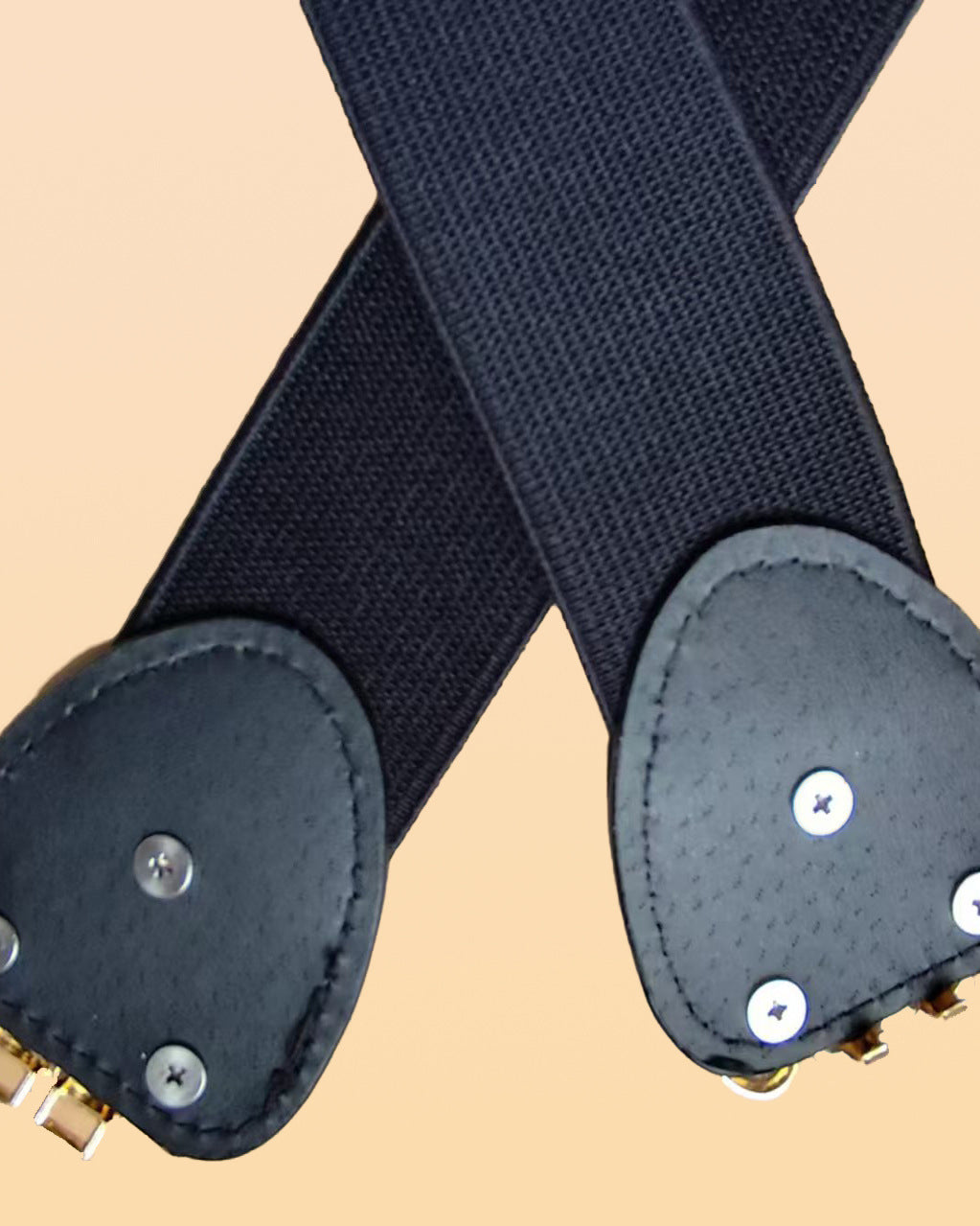 Vintage Floral Buckle Wide Elastic Waist Belt