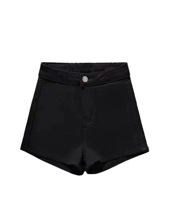Women's High Waist High Elastic Denim Shorts Sexy Hip